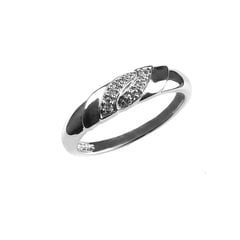 Золотое кольцо с бриллиантами DIA 18 мм цена и информация | Кольцо | pigu.lt