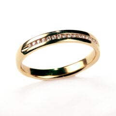 Auksinis žiedas moterims Dia su deimantais P891266171 kaina ir informacija | Žiedai | pigu.lt