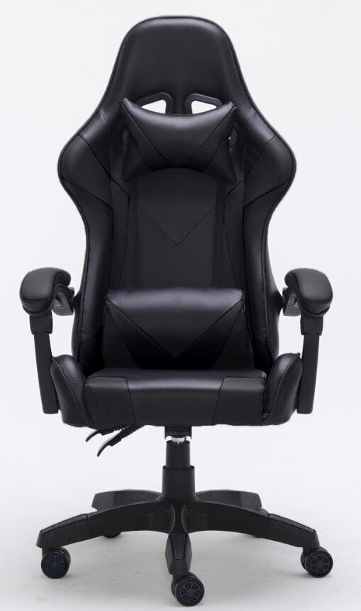 Žaidimų kėdė Remus, juoda цена и информация | Biuro kėdės | pigu.lt