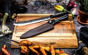 Odinis dėklas Style de Vie Leather Forged Chef (šefo) peiliui, 20,5 cm kaina ir informacija | Peiliai ir jų priedai | pigu.lt