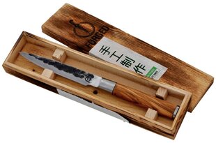 Японский стальной нож «Style De Vie Olive Forged», 12,5 см цена и информация | Ножи и аксессуары для них | pigu.lt