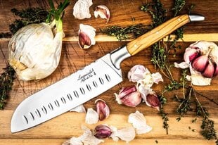 Нож Santoku в коробке Laguiole Luxury line by Style de Vie цена и информация | Ножи и аксессуары для них | pigu.lt