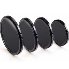 Neutralus tamsinantis 62mm nd8 (3 neutral density stop'ai) filtras rise-uk kaina ir informacija | Filtrai objektyvams | pigu.lt