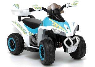 Электрический детский квадроцикл Quad GTS1188-A Police, белый цена и информация | Электромобили для детей | pigu.lt