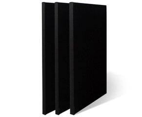 Drobė gruntuota ant porėmio Black, 280g/m2, 50x70 cm kaina ir informacija | Piešimo, tapybos, lipdymo reikmenys | pigu.lt