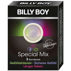 Prezervatyvai „Billy Boy Special Mix“, 3 vnt. kaina ir informacija | Billy Boy Kvepalai, kosmetika | pigu.lt