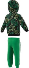 Adidas Cпортивные Kостюмы I Shiny 49 Jog Green цена и информация | Спортивные штаны для мальчиков | pigu.lt