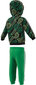Sportinis kostiumas vaikams Adidas Shiny 49 Jog, žalias kaina ir informacija | Kelnės berniukams | pigu.lt