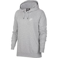 Džemperis moterims Nike Essentials Hoodie Po Flc W BV4124 063, pilkas kaina ir informacija | Sportinė apranga moterims | pigu.lt