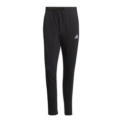 Штаны спортивные для мужчин Adidas Essentials Tapered Open HEM 3 Stripes M GK8995, черные цена и информация | Мужская спортивная одежда | pigu.lt