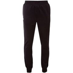 Мужские спортивные брюки Kappa Ingvald Pants M 309008 19-4006, черные цена и информация | Мужская спортивная одежда | pigu.lt