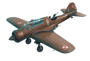 Klijuojamas lėktuvas Ibg PZL.23A Karas, lenkiškas bombonėšis kaina ir informacija | Konstruktoriai ir kaladėlės | pigu.lt
