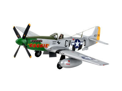 Revell - P-51D Mustang surenkamas modelis, 1/72, 64148 kaina ir informacija | Klijuojami modeliai | pigu.lt