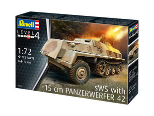 Клеевая модель Revell Panzerwerfer 42 auf sWS 1:72, 222 ч. цена и информация | Конструкторы и кубики | pigu.lt
