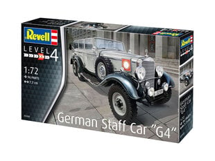 Клеящаяся модель немецкого штабного автомобиля Revell G4 1:72, 96 d. цена и информация | Конструкторы и кубики | pigu.lt