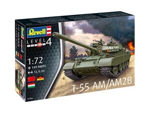 Клейкая модель танка Revell Т-55АМ/Т-55АМ2Б 1:72, 149 д. цена и информация | Конструкторы и кубики | pigu.lt