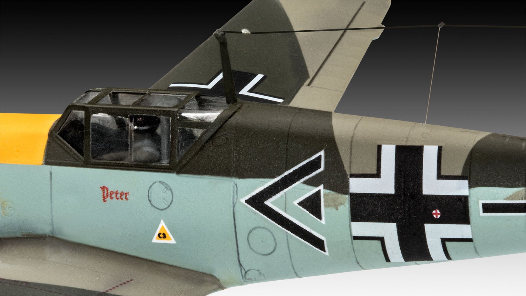 Plastikinis lėktuvėlis Revell Messerschmitt Bf109 F-2, pilkas kaina ir informacija | Žaislai berniukams | pigu.lt