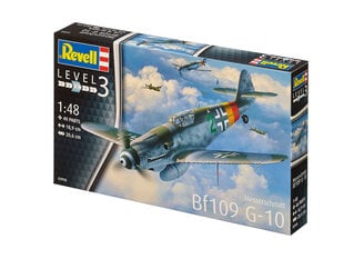 Klijuojamas modelis Revell Messerschmitt Bf109 G-10 1:48, 40 d. kaina ir informacija | Konstruktoriai ir kaladėlės | pigu.lt