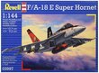 Plastikinis naikintuvo konstruktorius Revell F/A-18E Super Hornet 1:144, 63 d. kaina ir informacija | Konstruktoriai ir kaladėlės | pigu.lt