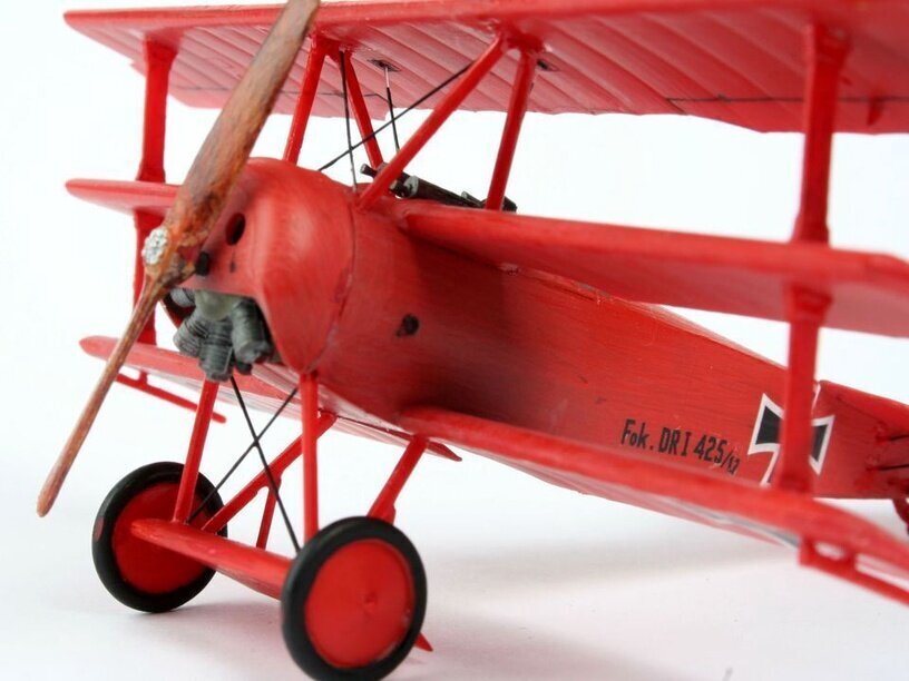 Klijuojamas lėktuvo modelis Revell Fokker DR.1 1:72, 30 d. kaina ir informacija | Konstruktoriai ir kaladėlės | pigu.lt