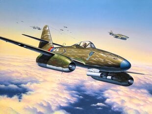 Konstruojamas naikintuvas Messerschmitt Me 262 A-1a Revell, 56d. kaina ir informacija | Konstruktoriai ir kaladėlės | pigu.lt