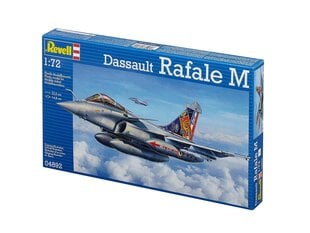 Клеящаяся модель истребителя Revell Dassault Rafale M 1:72, 73 д. цена и информация | Конструкторы и кубики | pigu.lt