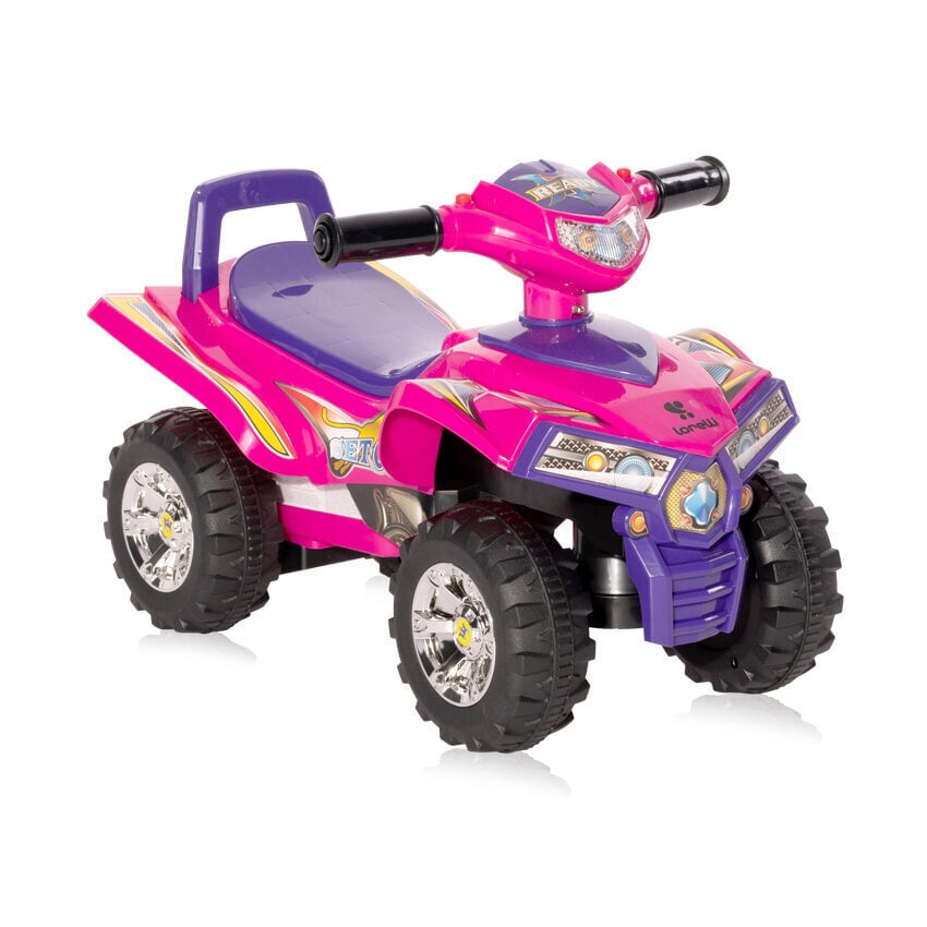 Paspiriamas keturratis Lorelli ATV, rožinis kaina ir informacija | Žaislai kūdikiams | pigu.lt