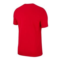 Мужская спортивная футболка Nike NSW Tee Icon Futura M AR5004-657 (81375), красная цена и информация | Мужские термобрюки, темно-синие, SMA61007 | pigu.lt