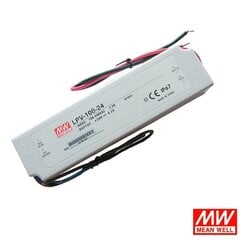 Импульсный блок питания Meanwell LPV-100-12 100W 12V 8.5A IP67 LED цена и информация | Источник питания | pigu.lt