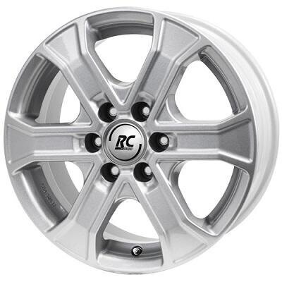 Rc-design Rc31 Kristallsilber lackiert 7.0R17 6X130/57 84.1 kaina ir informacija | Ratlankiai | pigu.lt