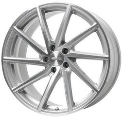 Brock B37 Kristallsilber front poliert 8.0R18 5X100/36 57.1 цена и информация | Литые диски | pigu.lt