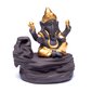Atbulinio smilkimo "krioklio efekto" (backflow) laikiklis Ganesha, 11 x 11 x 9 cm kaina ir informacija | Žvakės, Žvakidės | pigu.lt