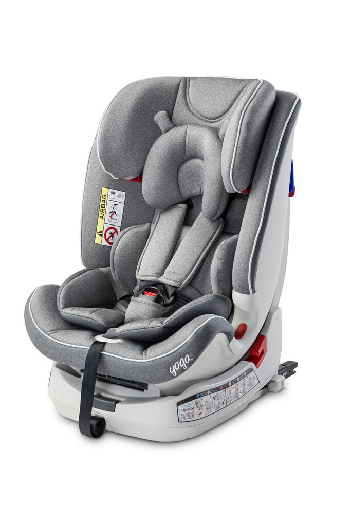 Automobilinė kėdutė Caretero Yoga IsoFix 0-36 kg, grey kaina ir informacija | Autokėdutės | pigu.lt