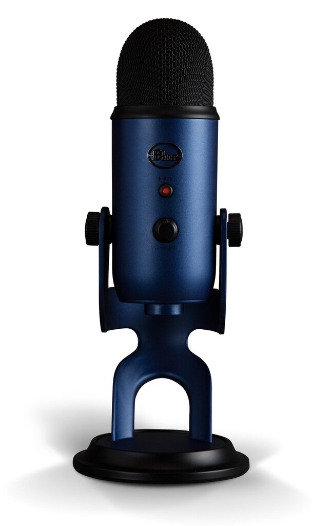 Mikrofonas Blue Yeti USB Midnight mėlynas kaina ir informacija | Mikrofonai | pigu.lt