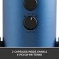 Mikrofonas Blue Yeti USB Midnight mėlynas kaina ir informacija | Mikrofonai | pigu.lt