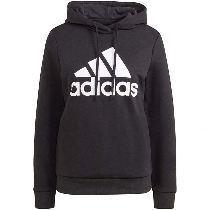 Džemperis moterims Adidas W BL FL HD W GL0653, juodas цена и информация | Džemperiai moterims | pigu.lt