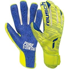 Перчатки вратаря Reusch Pure Contact Fusion M 51 70 900 2199 цена и информация | Перчатки вратаря | pigu.lt