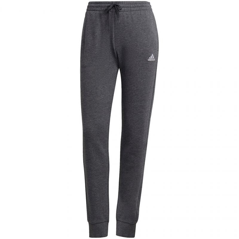 Sportinės kelnės moterims Adidas Essentials Slim Tapered Cuffed Pants W HA0265, pilkos kaina ir informacija | Sportinė apranga moterims | pigu.lt