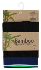 Мужское нижнее белье из бамбука Clark Crown 1015 Bamboo Boxershort hipster, цвет черный цена и информация | Трусы | pigu.lt