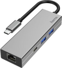 USB-адаптер Hama  цена и информация | Адаптеры, USB-разветвители | pigu.lt