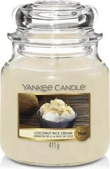 Ароматическая свеча Yankee Candle Coconut Rice Cream 411 г цена и информация | Подсвечники, свечи | pigu.lt