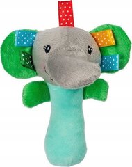 Плюшевая погремушка Akuku Слон цена и информация | Игрушки для малышей | pigu.lt