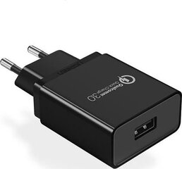 Настенное зарядное устройство Ugreen CD122 Quick Charge 3.0 USB, белое цена и информация | Зарядные устройства для телефонов | pigu.lt