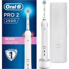 Oral-B Pro 2 2500 Sensi UltraThin kaina ir informacija | Elektriniai dantų šepetėliai | pigu.lt