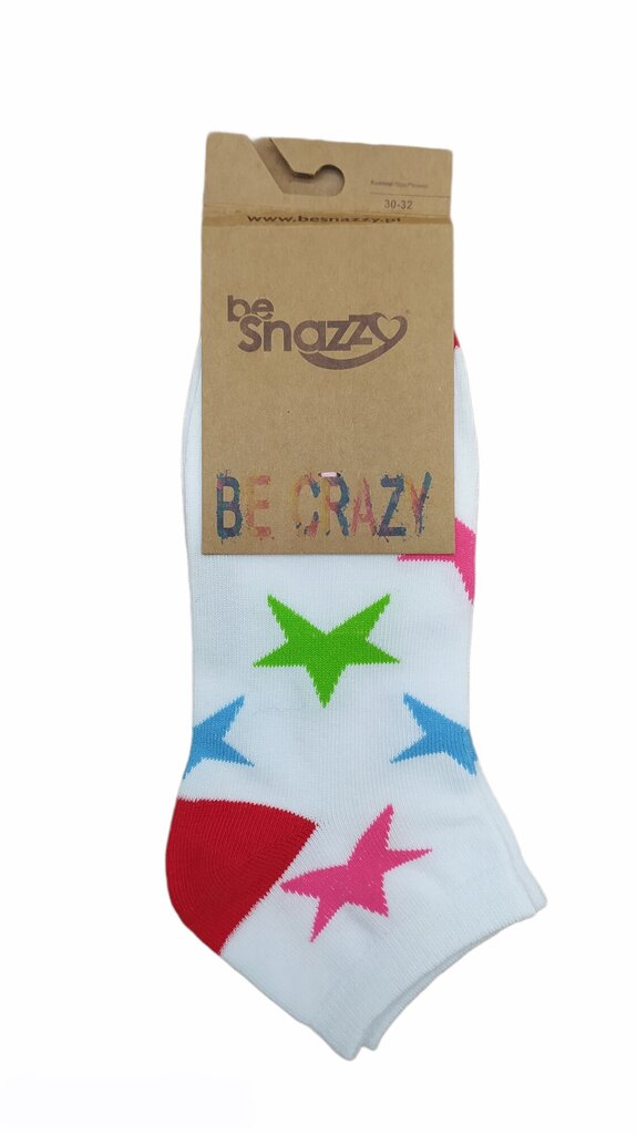 Trumpos kojinės mergaitėms be Snazzy ST-07, 6 vnt. kaina ir informacija | Kojinės, pėdkelnės mergaitėms | pigu.lt