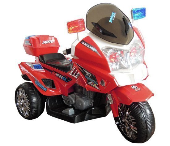 Elektrinis motociklas vaikams CH815, raudonas цена и информация | Elektromobiliai vaikams | pigu.lt
