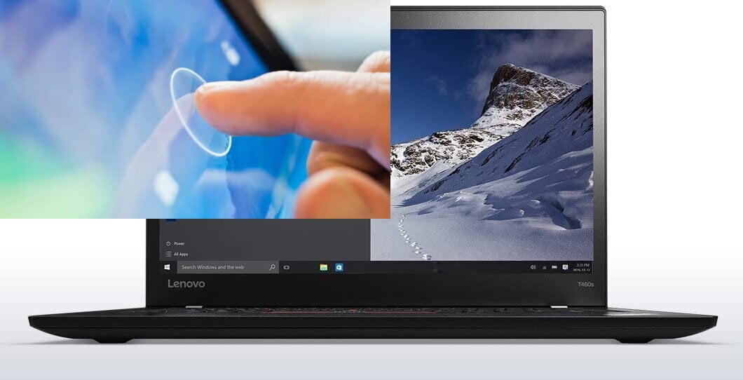 LENOVO ThinkPad T460s i5-6200U FHD TOUCHSCREEN 8GB 256GB Win10 PRO kaina ir informacija | Nešiojami kompiuteriai | pigu.lt