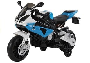 Электрический детский мотоцикл BMW S1000RR, синий цена и информация | Электромобили для детей | pigu.lt