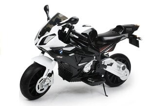 Электрический детский мотоцикл BMW S1000RR, черный цена и информация | Электромобили для детей | pigu.lt