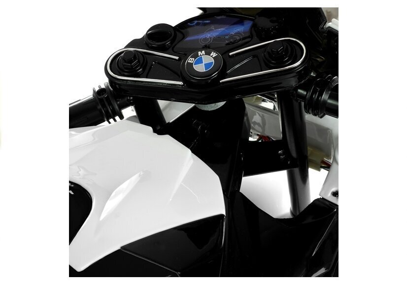 Elektrinis motociklas vaikams BMW S1000RR, juodas kaina ir informacija | Elektromobiliai vaikams | pigu.lt